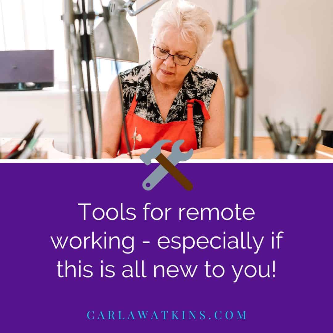 Working remotely - the best tools for working from home - Carla Watkins ...
